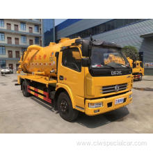 dongfeng High Pressure Cleaning Vacuum Sewage Suction Truck